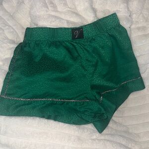 Victoria's Secret Green PJ Shorts